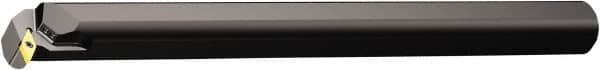 Sandvik Coromant - 1.0118" Min Bore Diam, 10" OAL, 3/4" Shank Diam, A..SVUBR/L..HP-E Indexable Boring Bar - Screw-On Holding Method - Americas Industrial Supply