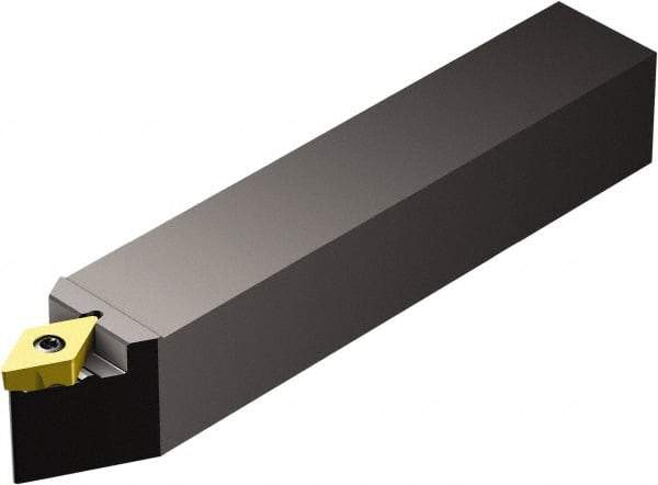 Sandvik Coromant - TR-D13NC, Neutral Cut, 27.50° Lead Angle, 1" Shank Height x 1" Shank Width, Neutral Rake Indexable Turning Toolholder - 6" OAL, TR-DC1308 Insert Compatibility, Series CoroTurn TR - Americas Industrial Supply