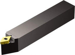 Sandvik Coromant - TR-D13NCN, Neutral Cut, 27.5° Lead Angle, 20mm Shank Height x 20mm Shank Width, Neutral Rake Indexable Turning Toolholder - 125mm OAL, TR-DC1308 Insert Compatibility, Series CoroTurn TR - Americas Industrial Supply