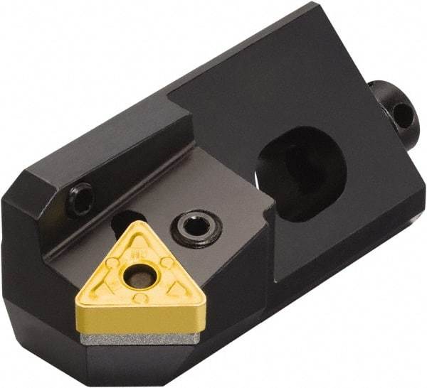 Sandvik Coromant - Series T-Max P, Left Hand, PTSNR/L..CA Toolholder Compatibility, TNMG 16 04 08, TNMG 332 Insert Compatibility, Indexable Turning Cartridge - Lever Holding Method, 57.2mm OAL - Americas Industrial Supply