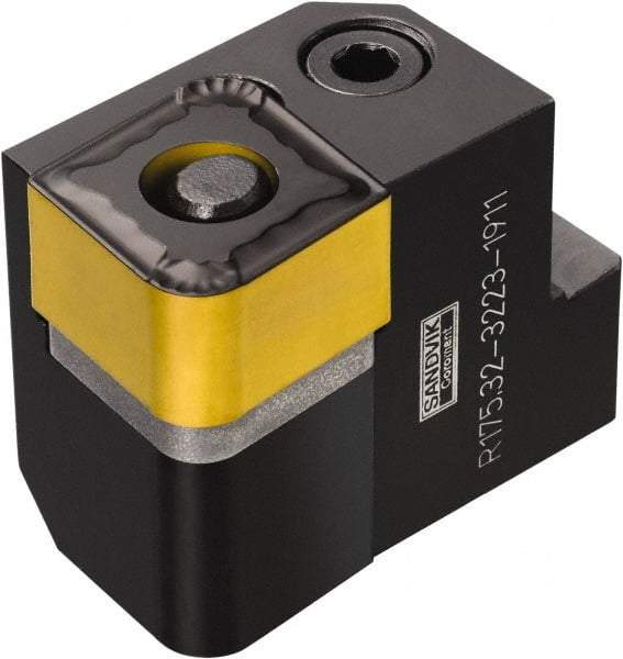 Sandvik Coromant - TCEX1100 F Grade 1125 Carbide Turning Insert - TiAlN/AlCr2O3 Finish, 60° Triangle, 5.9mm Inscr Circle, 1/16" Thick, 0mm Corner Radius - Americas Industrial Supply