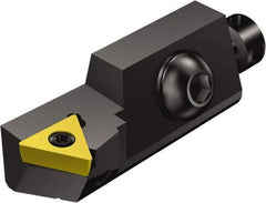 Sandvik Coromant - Series CoroTurn 107 Cardridge for Turning, Left Hand, STWC Toolholder Compatibility, TCMT 110204 Insert Compatibility, Indexable Turning Cartridge - Screw Holding Method, 49mm OAL x 11mm OAH - Americas Industrial Supply