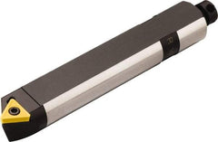 Sandvik Coromant - Series CoroTurn 107 Cardridge for Turning, Left Hand, 140.0 Toolholder Compatibility, TCMT 16T308 Insert Compatibility, Indexable Turning Cartridge - Screw Holding Method, 128mm OAL x 2.4mm OAW - Americas Industrial Supply