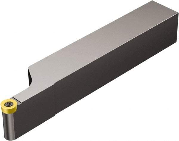 Sandvik Coromant - SRDC, Left Hand Cut, 32mm Shank Height x 25mm Shank Width, Neutral Rake Indexable Turning Toolholder - 170mm OAL, RCMT 06 02 M0 Insert Compatibility, Series CoroTurn 107 - Americas Industrial Supply