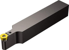 Sandvik Coromant - PRDC, Neutral Cut, 32mm Shank Height x 32mm Shank Width, Neutral Rake Indexable Turning Toolholder - 170mm OAL, RCMX 20 06 00 Insert Compatibility, Series T-Max P - Americas Industrial Supply