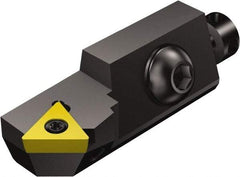 Sandvik Coromant - Series CoroTurn 107 Cardridge for Turning, Left Hand, STSC Toolholder Compatibility, TCMT 16T308 Insert Compatibility, Indexable Turning Cartridge - Screw Holding Method, 57.2mm OAL x 15mm OAH - Americas Industrial Supply