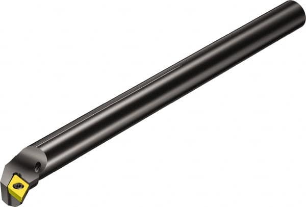 Sandvik Coromant - 18mm Min Bore Diam, 150mm OAL, 12mm Shank Diam, A..SDUPR/L -R Indexable Boring Bar - DPMT 2(1.5)1, DPMT 07 02 04 Insert, Screw or Clamp Holding Method - Americas Industrial Supply