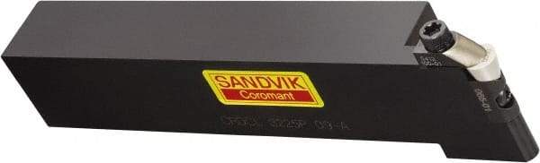 Sandvik Coromant - CRDC, Left Hand Cut, 32mm Shank Height x 25mm Shank Width, Neutral Rake Indexable Turning Toolholder - 170mm OAL, RCGX 09 07 00 Insert Compatibility, Series T-Max - Americas Industrial Supply