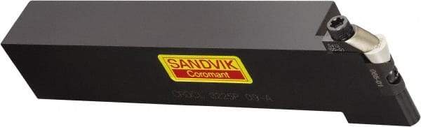 Sandvik Coromant - CRDC, Right Hand Cut, 32mm Shank Height x 25mm Shank Width, Neutral Rake Indexable Turning Toolholder - 170mm OAL, RCGX 12 07 00 Insert Compatibility, Series T-Max - Americas Industrial Supply