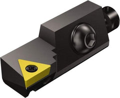 Sandvik Coromant - Series CoroTurn 107, Right Hand, STGCR/L..CA Toolholder Compatibility, TCMT 11 02 04, TCMT 2(1.5)1 Insert Compatibility, Indexable Turning Cartridge - Screw Holding Method, 50mm OAL - Americas Industrial Supply