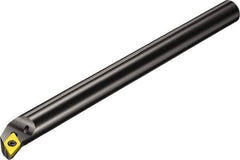 Sandvik Coromant - 16mm Min Bore Diam, 150mm OAL, 12mm Shank Diam, A..SDQCR/L -R Indexable Boring Bar - DCMT 2(1.5)1, DCMT 07 02 04 Insert, Screw or Clamp Holding Method - Americas Industrial Supply