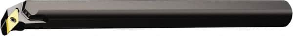 Sandvik Coromant - 33mm Min Bore Diam, 300mm OAL, 25mm Shank Diam, A..SVQBR/L..HP-D Indexable Boring Bar - Screw-On Holding Method - Americas Industrial Supply