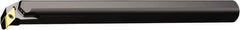 Sandvik Coromant - 33mm Min Bore Diam, 300mm OAL, 25mm Shank Diam, A..SVQBR/L..HP-D Indexable Boring Bar - Screw-On Holding Method - Americas Industrial Supply