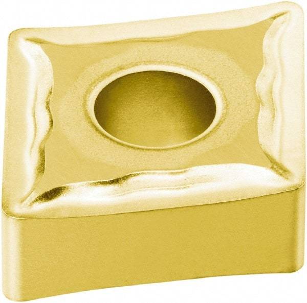 Sandvik Coromant - CNMG431 MF Grade 235 Carbide Turning Insert - TiCN/TiN Finish, 80° Diamond, 1/2" Inscr Circle, 3/16" Thick, 1/64" Corner Radius - Americas Industrial Supply
