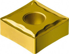 Sandvik Coromant - SNMG432 MF Grade 235 Carbide Turning Insert - TiCN/TiN Finish, 90° Square, 1/2" Inscr Circle, 3/16" Thick, 1/32" Corner Radius - Americas Industrial Supply