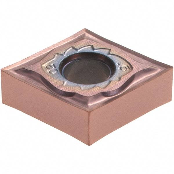 Sandvik Coromant - CNGG43.5 SGF Grade 1125 Carbide Turning Insert - TiAlN/AlCr2O3 Finish, 80° Diamond, 1/2" Inscr Circle, 3/16" Thick, 0.2mm Corner Radius - Americas Industrial Supply