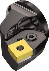 Sandvik Coromant - Left Hand Cut, Size 40, SNMG 12 04 08 & SNMG 432 Insert Compatiblity, External Modular Turning & Profiling Cutting Unit Head - 22mm Ctr to Cutting Edge, 35mm Head Length, Through Coolant, Series T-Max P - Americas Industrial Supply