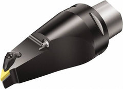 Sandvik Coromant - Left Hand Cut, Size C8, VNMG 16 04 08 & VNMG 332 Insert Compatiblity, External Modular Turning & Profiling Cutting Unit Head - 1.23mm Ctr to Cutting Edge, 160mm Head Length, Through Coolant, Series T-Max P - Americas Industrial Supply