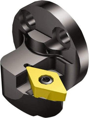 Sandvik Coromant - Right Hand Cut, Size 40, TR-DC1308 Insert Compatiblity, Internal Modular Turning & Profiling Cutting Unit Head - 29mm Ctr to Cutting Edge, 29.5mm Head Length, Through Coolant, Series CoroTurn TR - Americas Industrial Supply