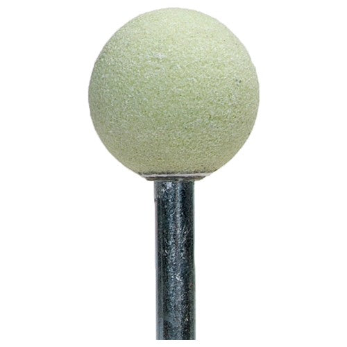 1″ × 1″ 1/4″ Spindle Quantum Mounted Point A25 80 Grit Ceramic Alumina - Americas Industrial Supply