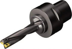 Sandvik Coromant - 51mm Max Drill Depth, 4xD, 12.7mm Diam, Indexable Insert Drill - C6 Coromant Shank - Americas Industrial Supply