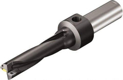 Sandvik Coromant - 158.7mm Max Drill Depth, 4xD, 39.67mm Diam, Indexable Insert Drill - 38.1mm Shank Diam, 1.5 Cylindrical Shank - Americas Industrial Supply