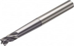 Sandvik Coromant - 10mm, 4 Flute, Solid Carbide, 1mm Corner Chamfer End Mill - 125mm OAL, 30° Helix, Right Hand Flute, 10mm LOC, Right Hand Cut - Americas Industrial Supply