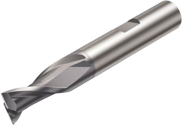 Sandvik Coromant - 20mm, 2 Flute, Solid Carbide, Corner Radius End Mill - 104mm OAL, 30° Helix, Right Hand Flute, 32.5mm LOC, Right Hand Cut - Americas Industrial Supply