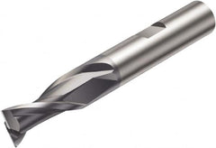 Sandvik Coromant - 12mm, 2 Flute, Solid Carbide, Corner Radius End Mill - 83mm OAL, 30° Helix, Right Hand Flute, 25.5mm LOC, Right Hand Cut - Americas Industrial Supply
