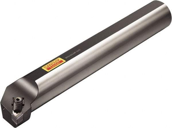 Sandvik Coromant - 70mm Min Bore Diam, 300mm OAL, 40mm Shank Diam, S..CCLNR/L Indexable Boring Bar - CNG 452, CNGN 12 07 08 Insert - Americas Industrial Supply