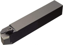 Sandvik Coromant - CSBPR/L, Right Hand Cut, 15° Lead Angle, 25mm Shank Height x 25mm Shank Width, Positive Rake Indexable Turning Toolholder - 150mm OAL, SPUN 12 03 08, SPU 422 Insert Compatibility, Series T-Max S - Americas Industrial Supply