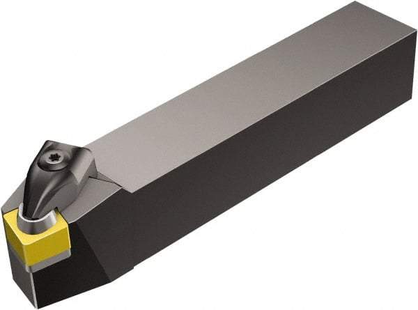 Sandvik Coromant - CSBNR/L-4, Left Hand Cut, 15° Lead Angle, 25mm Shank Height x 25mm Shank Width, Negative Rake Indexable Turning Toolholder - 150mm OAL, SNGN 12 07 08, SNG 452 Insert Compatibility, Series T-Max - Americas Industrial Supply