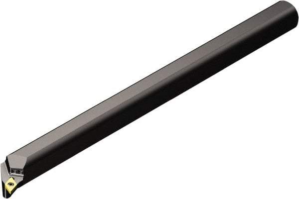 Sandvik Coromant - 25mm Min Bore Diam, 250mm OAL, 20mm Shank Diam, A..SDQCR/L..HP Indexable Boring Bar - DCMT 2(1.5)1, DCMT 07 02 04 Insert, Screw or Clamp Holding Method - Americas Industrial Supply