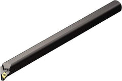 Sandvik Coromant - 32mm Min Bore Diam, 300mm OAL, 25mm Shank Diam, A..SDQCR/L..HP Indexable Boring Bar - DCMT 3(2.5)2, DCMT 11 T3 08 Insert, Screw or Clamp Holding Method - Americas Industrial Supply