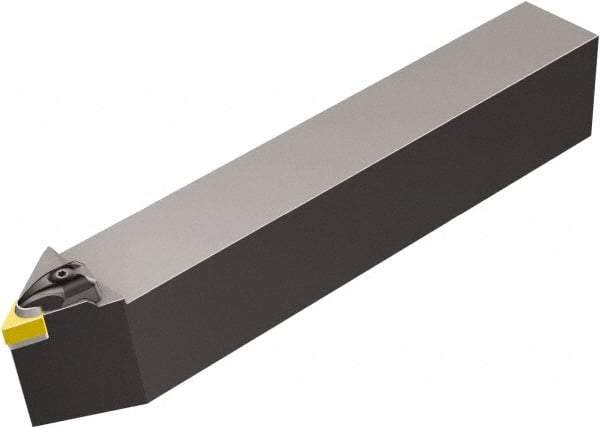 Sandvik Coromant - CDNNN, Neutral Cut, 27.5° Lead Angle, 50mm Shank Height x 40mm Shank Width, Negative Rake Indexable Turning Toolholder - 300mm OAL, DNGN 15 07 08, DNG 452 Insert Compatibility, Series T-Max - Americas Industrial Supply