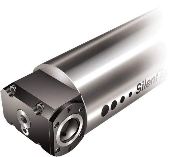 Sandvik Coromant - 100;C4 System Size, Modular Tool Holding System Adapter - 1544mm Projection, 3-15/16" Body Diam, 1544mm OAL, Through Coolant - Exact Industrial Supply