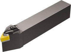 Sandvik Coromant - CDNNR/L, Left Hand Cut, 27.5° Lead Angle, 32mm Shank Height x 25mm Shank Width, Negative Rake Indexable Turning Toolholder - 170mm OAL, DNGN 15 07 08, DNG 452 Insert Compatibility, Series T-Max - Americas Industrial Supply