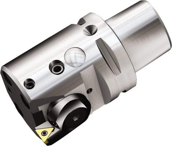 Sandvik Coromant - Right Hand Cut, 66.35mm Min Bore Diam, Size C5 Steel Modular Boring Cutting Unit Head - 2.5984" Max Bore Depth, Through Coolant, Compatible with TCMT 221, TCMT 11 03 04 - Americas Industrial Supply