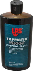 LPS - Tapmatic TriCut, 16 oz Bottle Cutting & Tapping Fluid - Semisynthetic, For Boring, Broaching, Drawing, Drilling, Engraving, Facing, Milling, Reaming, Sawing, Stamping, Tapping, Threading, Turning - Americas Industrial Supply