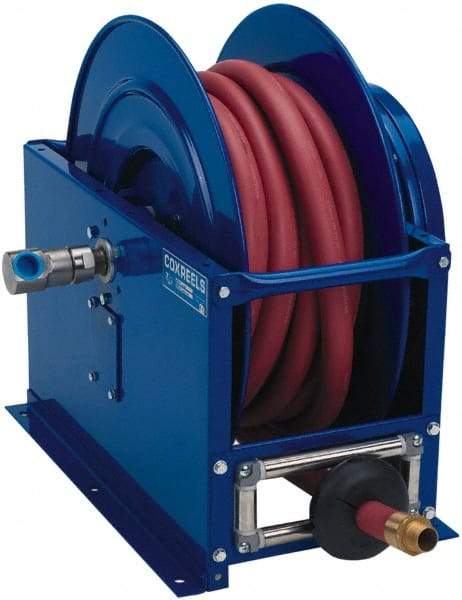 CoxReels - 25' Spring Retractable Hose Reel - 300 psi, Hose Not Included - Americas Industrial Supply