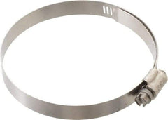 IDEAL TRIDON - SAE Size 52, 2-13/16 to 3-3/4" Diam, Stainless Steel Lined Worm Drive Clamp - Material Grade 316 - Americas Industrial Supply