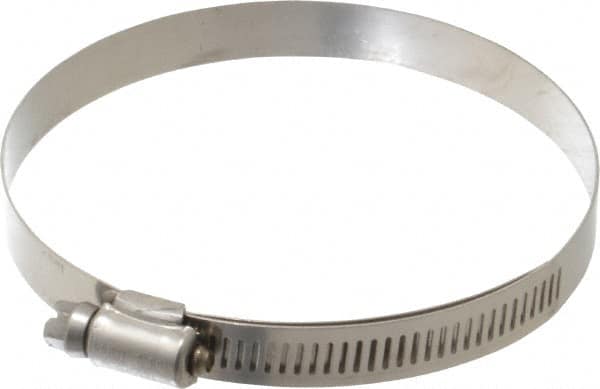 IDEAL TRIDON - SAE Size 60, 3-5/16 to 4-1/4" Diam, Stainless Steel Lined Worm Drive Clamp - Material Grade 316 - Americas Industrial Supply