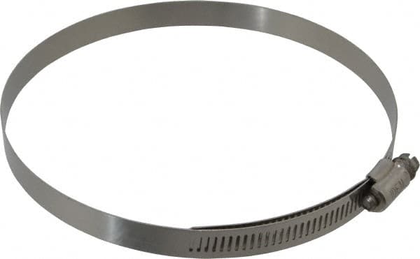 IDEAL TRIDON - SAE Size 88, 5-1/16 to 6" Diam, Stainless Steel Lined Worm Drive Clamp - Material Grade 316 - Americas Industrial Supply