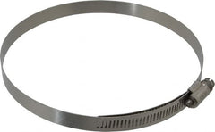 IDEAL TRIDON - SAE Size 88, 5-1/16 to 6" Diam, Stainless Steel Lined Worm Drive Clamp - Material Grade 316 - Americas Industrial Supply