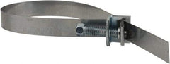 IDEAL TRIDON - SAE Size 48, 1 to 3-1/2" Diam, Galvanized Steel Adjustable Strap Worm Drive Clamp - Americas Industrial Supply