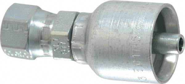 Parker - 1/4 Thread Hydraulic Hose Fitting - -4 Hose Size, 1/4" Hose Diam - Americas Industrial Supply