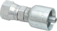 Parker - 3/8 Thread Hydraulic Hose Fitting - -4 Hose Size, 1/4" Hose Diam - Americas Industrial Supply