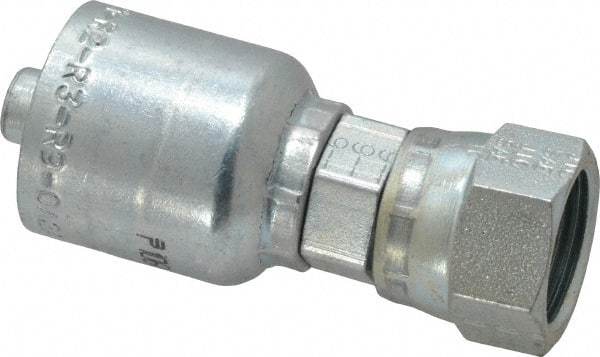 Parker - 1/2 Thread Hydraulic Hose Fitting - -6 Hose Size, 3/8" Hose Diam - Americas Industrial Supply