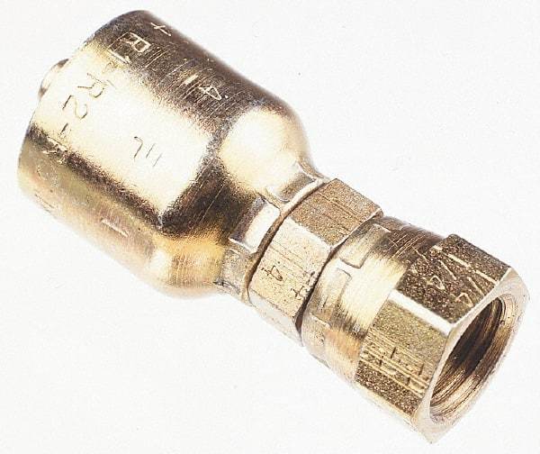 Parker - 1-1/4 Thread Hydraulic Hose Fitting - -20 Hose Size, 1 1/4" Hose Diam - Americas Industrial Supply