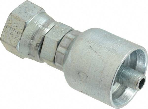 Parker - 1/4 Thread Hydraulic Hose Fitting - -4 Hose Size, 1/4" Hose Diam - Americas Industrial Supply